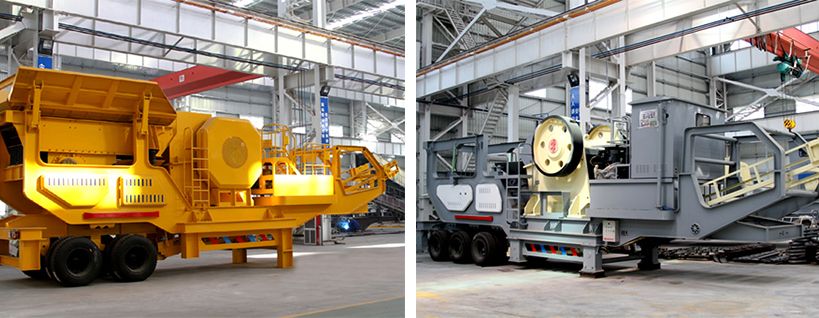 Wheel Mobile Jaw Crusher