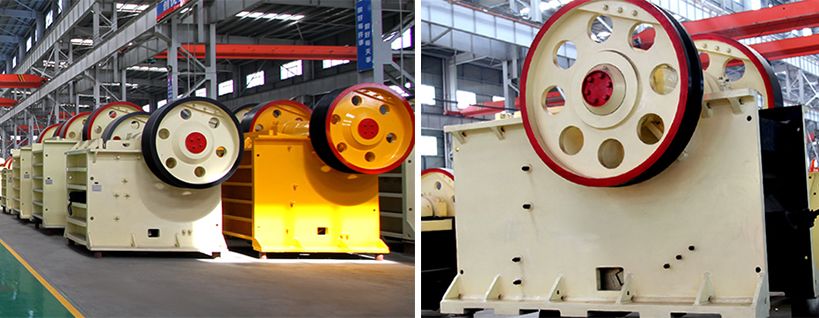 jaw barite crushing machine