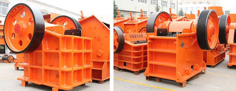 Granite jaw crusher