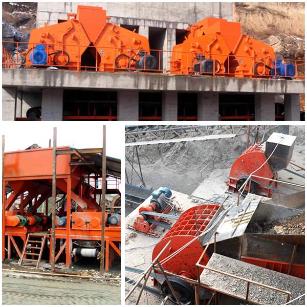 Tertiary Roller Crusher Work Site