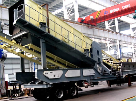 Mobile Screening Plant